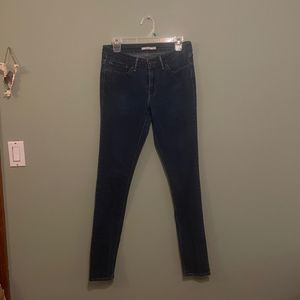 Levi’s 711 Skinny Dark Wash Jeans